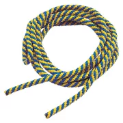 Ritmikus gimnasztika kötél 3m, 10mm ,gimnasztikai tornakötél csíkos/egyszínű fonatolt PP, Ritmikus gimnasztika kötél 3m, 10mm ,gimnasztikai tornakötél csíkos/egyszínű fonatolt PP,