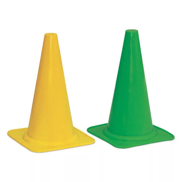 Bója 38cm, sima oldalfallal felül zárt, piros, fehér, sárga, zöld,