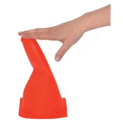 Bója 23cm, flexibils mini bója , narancs szín, 1 db, Bója 23cm, flexibils mini bója , narancs szín, 1 db,