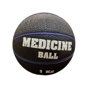 Medicinlabda gumi, levegőtöltetes, pattan, 20cm, 1 kg