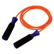 Ugrálókötél speedrope 6mm PVC kötél, masszív csapágyazott csúszásmentes fogó 3m,