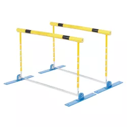 Gát. pozícióba visszatérő futógát alu,rugós mechanika, 5 magassági szintre állítható,