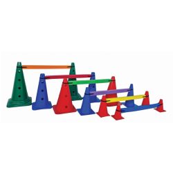 Gát szett bójákhoz EVA habból 6 db színes gátléc elasztikus