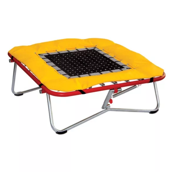 Mini tornász trambulin , galvanizált szerkezet 122x122 cm átmérő
