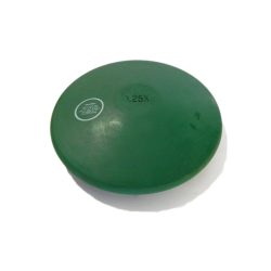 Tactic Sport Gumi tréning diszkosz 1,25kg, színe zöld, nem hagy