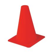 Rugalmas bója, felxibilis, 30 cm magas, tetején lukas, sárga és