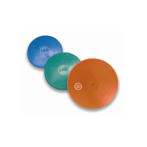 Tactic Sport gumi tréning diszkosz 1,5 kg színe sárga nem