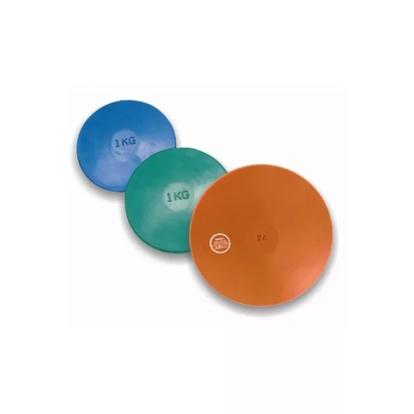 Tactic Sport gumi tréning diszkosz 1,5 kg színe sárga nem