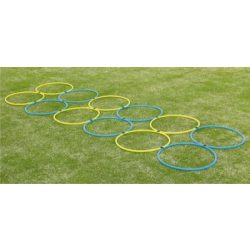 Agility karika sorozat 12 db, 60 cm, hordzsákkal és illesztő