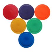 Kör alakú padlójelölő szett, 6 korong Kör alakú padlójelölő szett, 6 korong