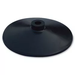   Edzősegítő talp, gumi 27cm átmérő, 2,5 cm átmérőjű rudak rögzítésére