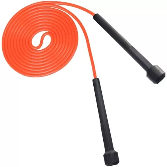 Ugráló kötél speedrope , 5mm PVC, extrahosszú 360 cm, narancs