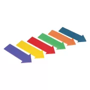   Padlójelölő nyíl formájú szett 6 db-os, gumi, 34x15,8cm