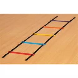 Agility koordinációs létra 42x400cm, kül beltéri jól tapad a talajhoz,