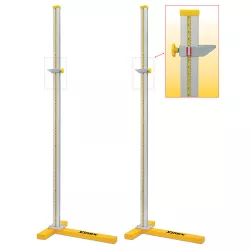 Magasugró állvány pár anodizált alumnium, Club kivitel, 15 -200 cm