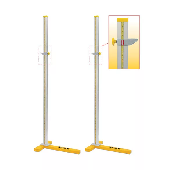 Magasugró állvány pár anodizált alumnium, Club kivitel, 15 -200 cm