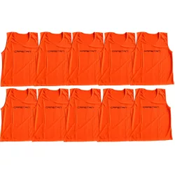 Jelzőtrikó garnitúra 10 db, NEON NARANCS 73*60 cm