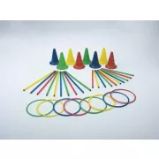 Tactic Sport Aktív játék Multisaltarello mozgáspark 30 cm-es bójákkal Tactic Sport Aktív játék Multisaltarello mozgáspark 30 cm-es bójákkal