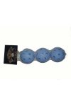 Floorball labda szett Bandit, 3 db-os szett kék szín, szabvány