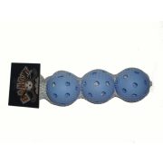Floorball labda szett Bandit, 3 db-os szett kék szín, szabvány