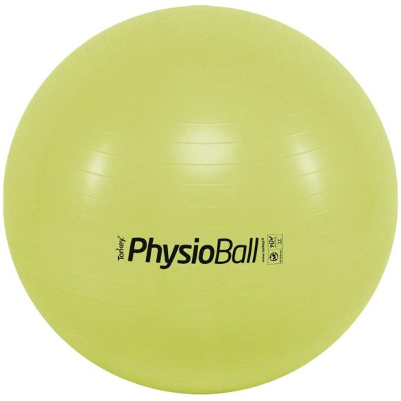 Fitball gimnasztika labda maxafe, 65 cm - SELYMESZÖLD, ABS biztonsági