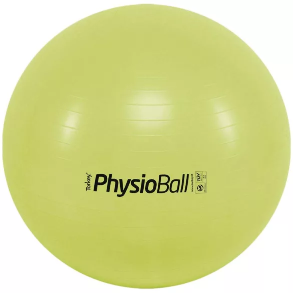 Physio terápiás labda bio környezetbarát anyag 95 cm, zöld szín,